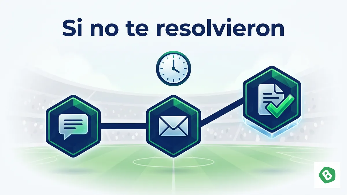 Pasos para escalar un caso en la atención al cliente de Bumbet
