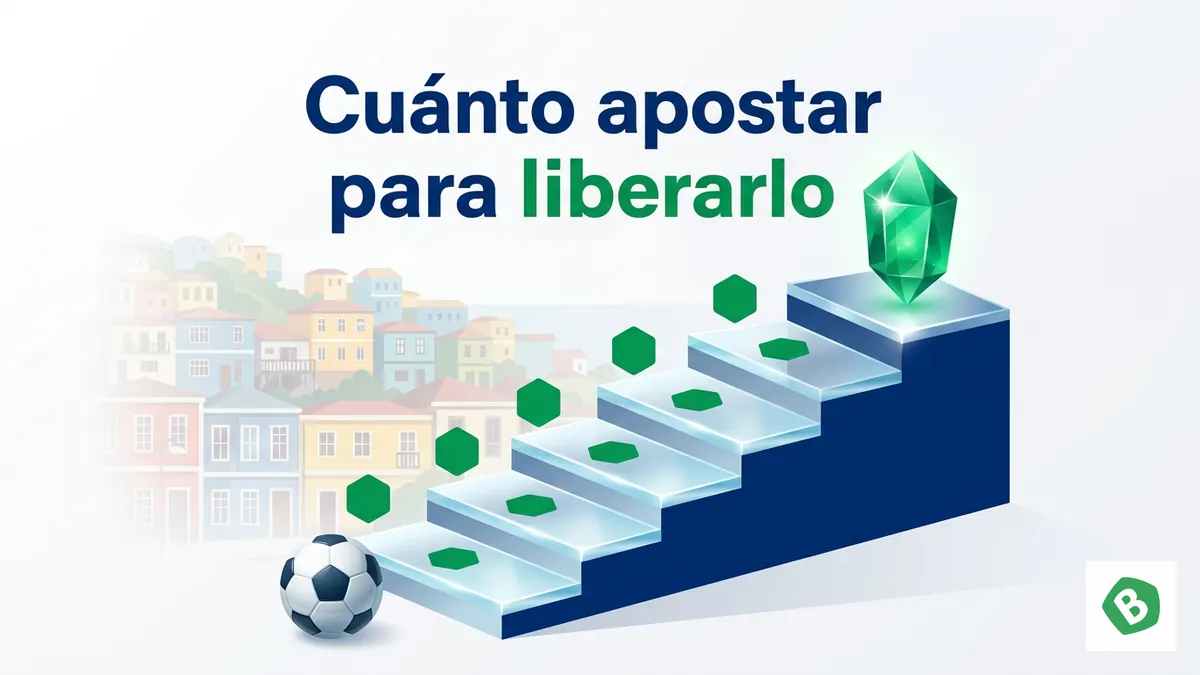 Escalera de requisitos de apuesta para liberar el bono de Bumbet en Chile