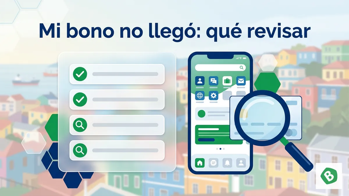 Lista de revisión con cuatro puntos para cuando el bono de Bumbet no se acredita