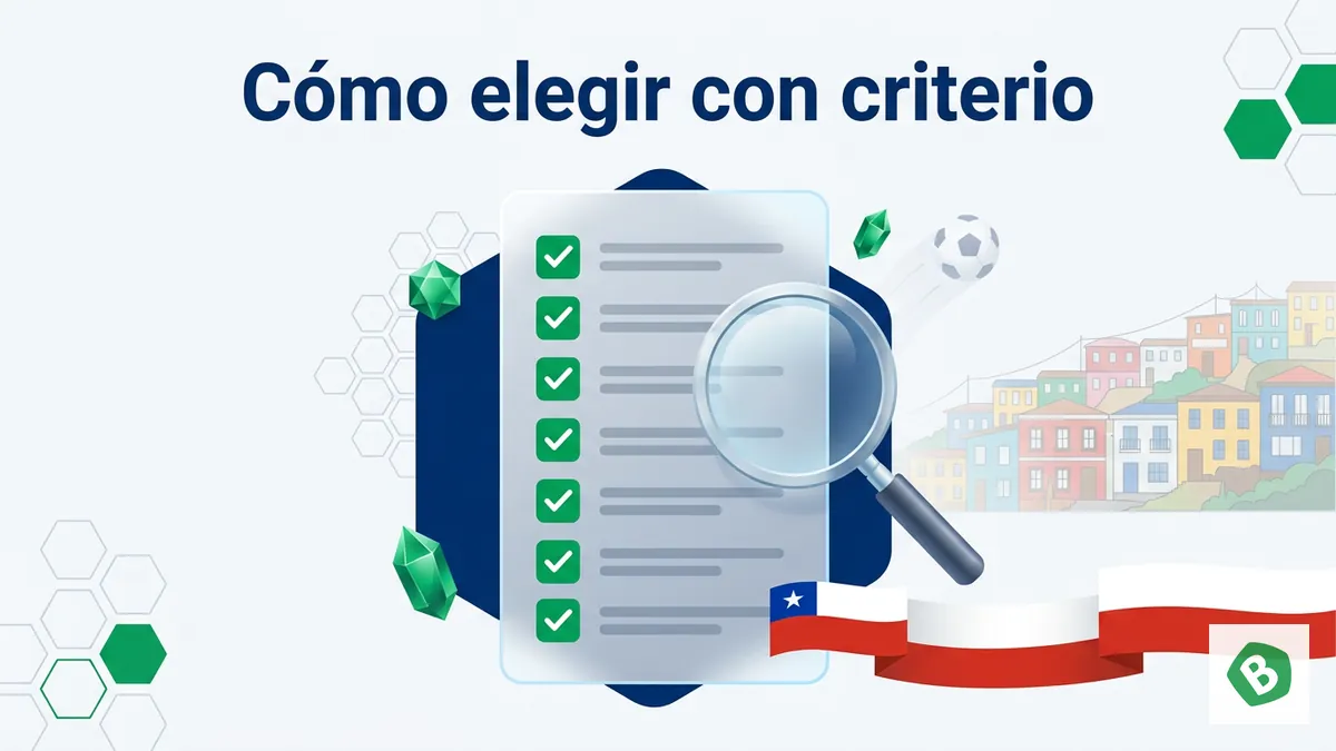 Lista de ocho criterios para elegir un casino online en Chile, guía de Bumbet