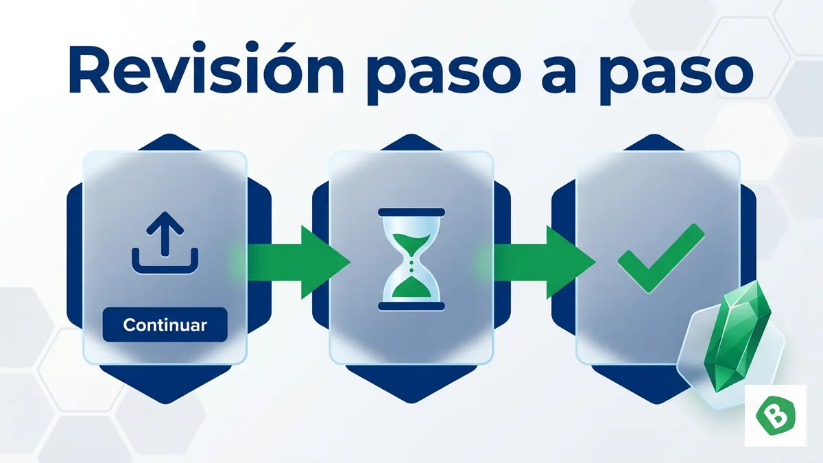 Pasos y plazos de revisión de la verificación de cuenta en Bumbet